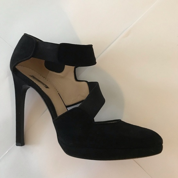 GIORGIO ARMANI Suede women shoes SZ 7 - Picture 8 of 9